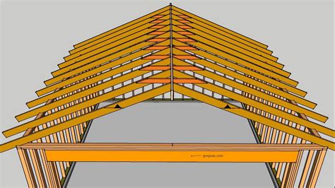 Build A Reloading Workbench Cross Gable Roof Framing