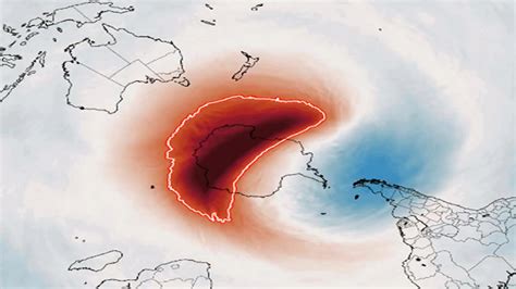 Meteo Antartide Intenso Riscaldamento Della Stratosfera