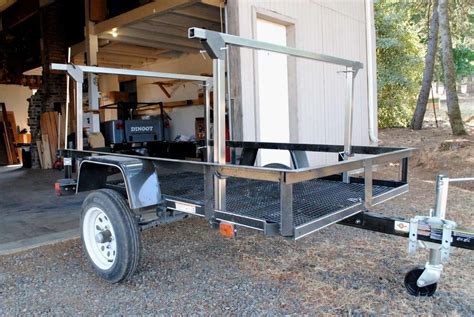 Trailer Rack No Weld Steel Tubing Compact Camping Trailers