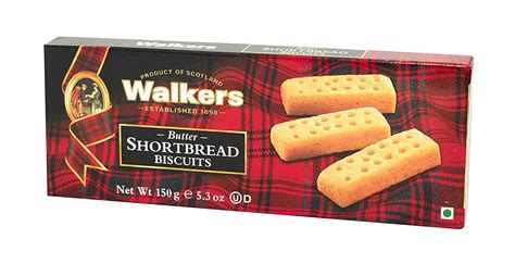 Walkers Butter Shortbread Biscuits Fingers 53 Oz 150 G Grocery And Gourmet Foods