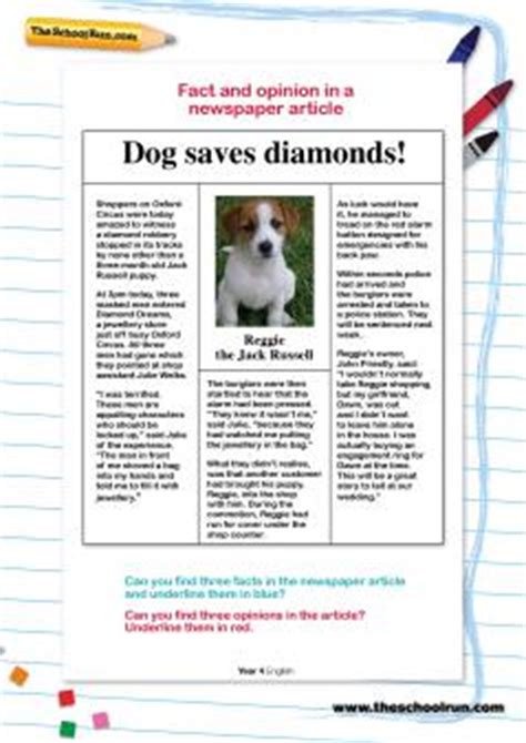 Editorials are articles that show the opinion of the writer. Free advice, resources and worksheets for Reception, KS1 ...