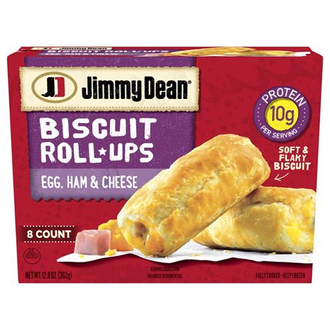Jimmy Dean Egg Ham And Cheese Biscuit Roll Ups Shop