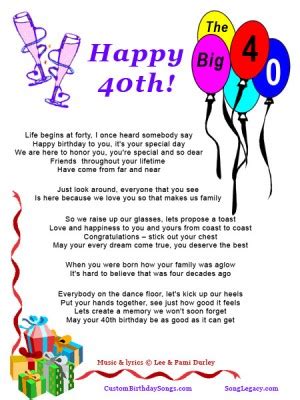 As it's your 40th birthday this, we'd like to say may you be bathed in goodness, happiness and sunshineness on this, your special day. Funny 40th Birthday Quotes For Women. QuotesGram