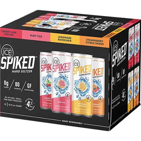 Buy Sparkling Ice Spiked Hard Seltzer 12pk Cans Abc Package