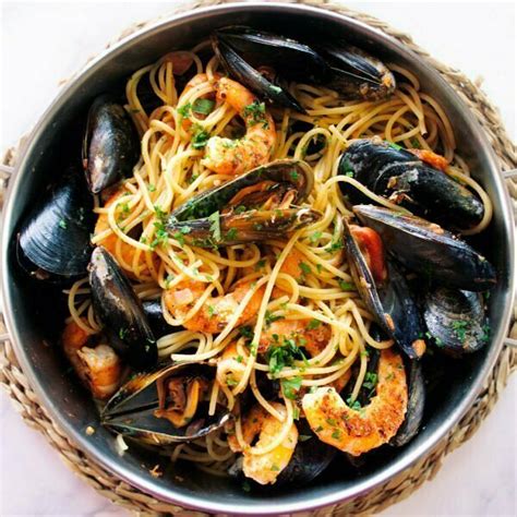 Shrimp And Mussels Pasta 30 Minute Recipe