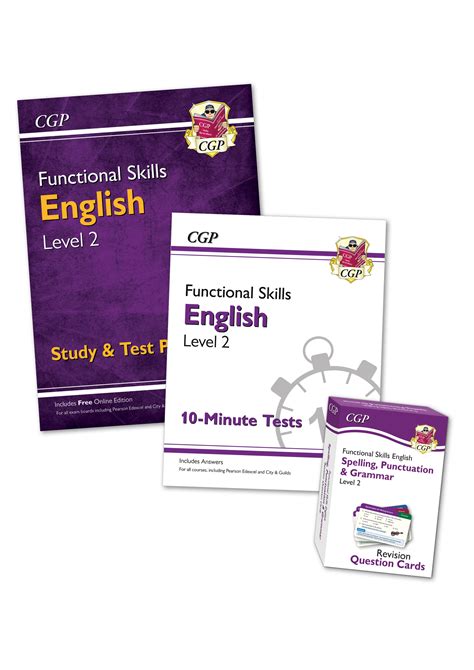 Functional Skills English Level 2 Essentials Bundle All Exam Boards