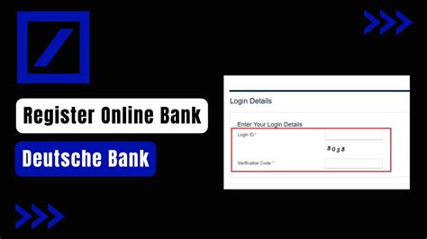 Register For Deutsche Bank Online Banking Youtube
