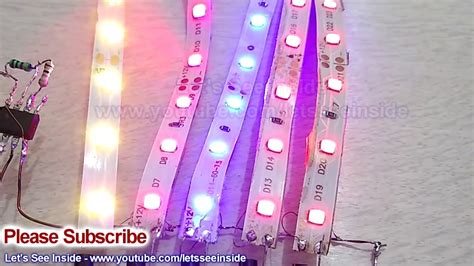 Diy Led Strip Chaser Sequential Light Effect Youtube