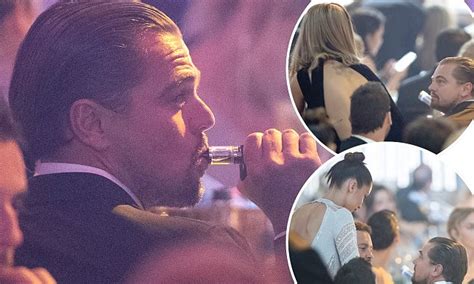 Leonardo Dicaprio Chats Up Bella Hadid Rita Ora In Cannes Daily Mail