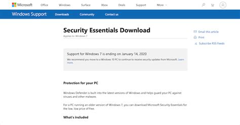 Security Essentials Antivirus 2019 Full Details Of