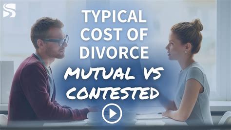 is a mutual uncontested divorce cheaper than a contested divorce youtube