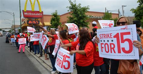 Thousands Of Fast Food Workers To Protest Mcdonalds Shareholder