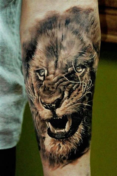 Male Lion Tattoo One Of The Best I Have Seen Nearly