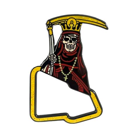 Santa Muerte New Era Frame Hat Pin Flyoutfitters Store