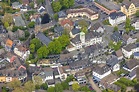 Herdecke von oben - Gebäude der Stadtverwaltung - Rathaus am Marktplatz ...