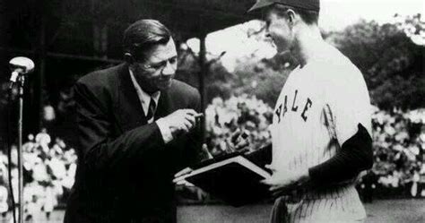 Daily Timewaster Babe Ruth Donating His Autobiography To The Captain