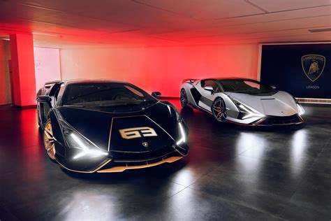London Sees The Delivery Of Two Lamborghini Sián Lambocars