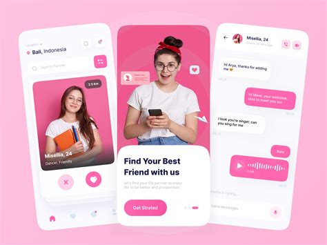 Dating App Ui Kit Search By Muzli