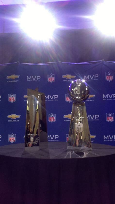 The Lombardi Trophy And Mvp Trophy Will Be Coming Home With Us Allin