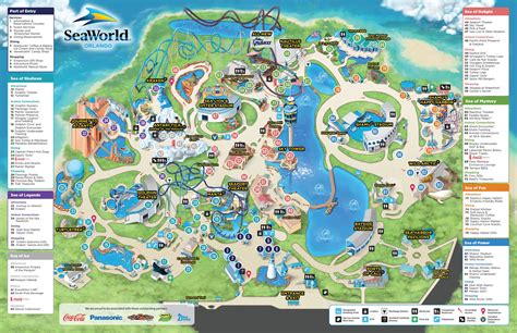 Printed hard copies of the disney maps displayed in this section are available at all walt disney world theme. 09_14_15_Park_Map | Theme park map, Seaworld orlando, Sea world