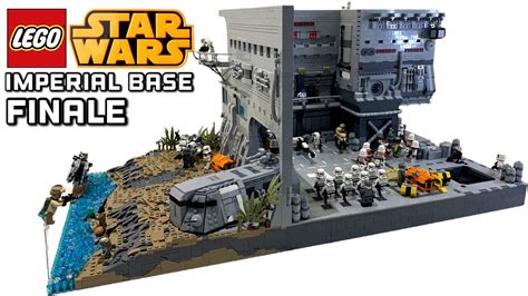 Moc 54447 Star Series Wars Base Outpost Diy Building Blocks Bricks Diy