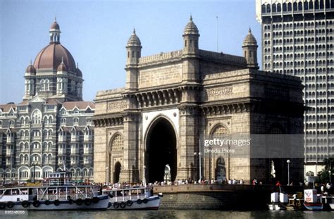 Gateway Of India In Mumbai Maharashtra India High Res Stock Photo
