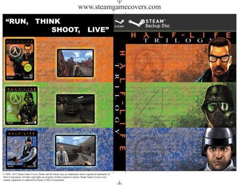 Steam Game Covers Half Life 1 Anthology Box Art