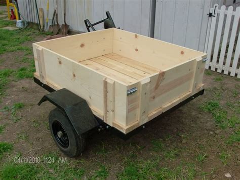 How To Build A Wood Utility Trailer Image To U