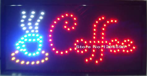 Direct Selling Custom Led Screen Signs 10x19 Inch Semi Outdoor Animated