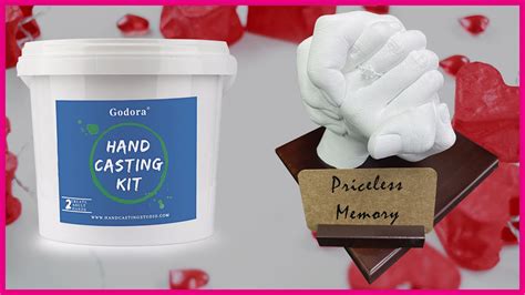 Hand Casting Kit Couples Keepsake Hand Mold Kit Couples For Anniversary T Video Tutorials