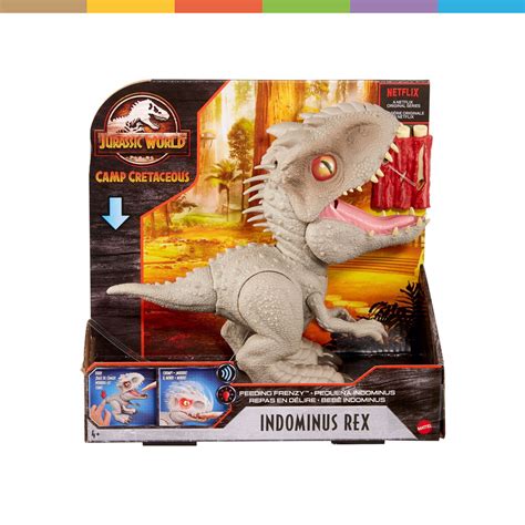 Mattel Jurassic World Feeding Frenzy Indominus Rex Figur Dinosaurier Spielzeug Jurassic