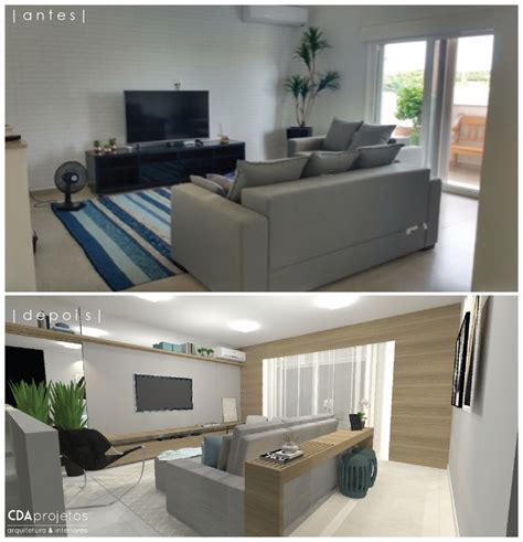 Sala De Tv Aconchegante Cda Projetos Bahrain Flat Screen Home Decor
