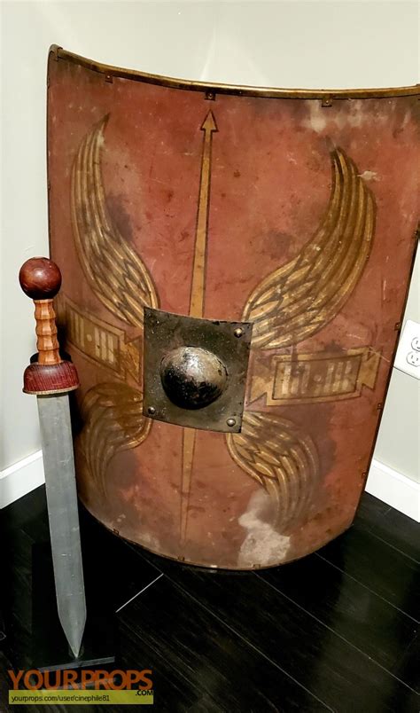 Gladiator Roman Shield And Gladius Sword Original Prop Weapon