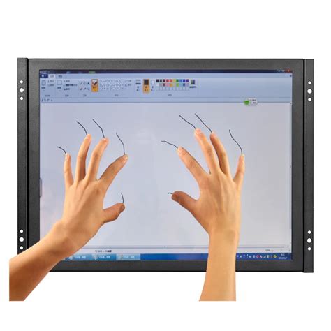 15 Inch Low Cost Capacitive Touch Screen Monitor 1024768 Outdoor Touch