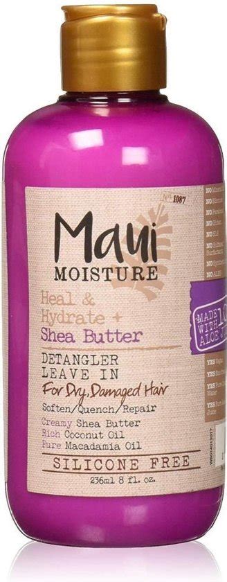 Maui Moisture Heal And Hydrate Shea Butter Detangler Leave In
