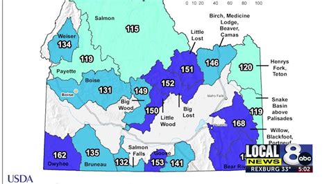 Idaho Snowpack Well Above Normal Throughout The State Youtube