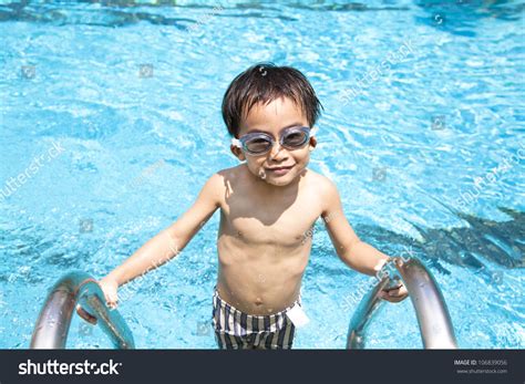 Happy Boy Swimming Pool Stock Photo 106839056 Shutterstock