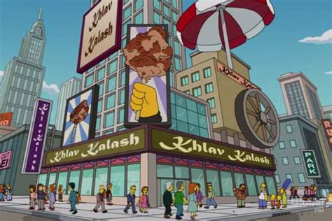 On The Simpsons The Khlav Kalash Vendor Makes It Big Eater