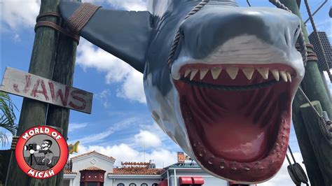 Return To Amity Island A Look Back At Jaws The Ride Universal Studios