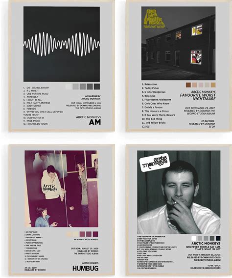 Arctic Monkeys Album Cover Poster Maak Je Collectie Compleet Met Deze
