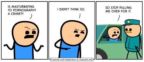 Cyanide And Happiness Comics Funny Comics And Strips Cartoons Fap Masturbation