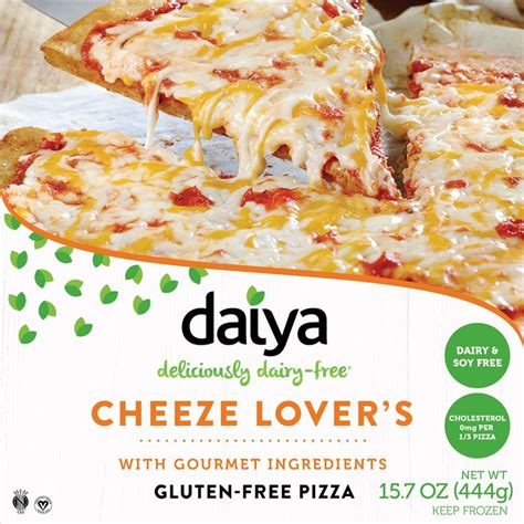 Plant Based Cheeze Lover S Pizza Daiya Foods Deliciously Dairy Free