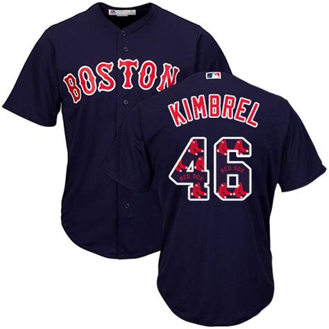 A look at craig kimbrel's signing with the cubs and what it means for fantasy, as well as news about german marquez, tyler beede and more. Men's Majestic Boston Red Sox #46 Craig Kimbrel Authentic Navy Blue Team Logo Fashion Cool Base ...