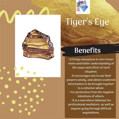 Tiger Eye Benefits Crystals Healing Properties Cause And Effect