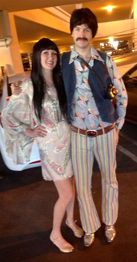 Diy Halloween Couples Costumes Sonny And Cher