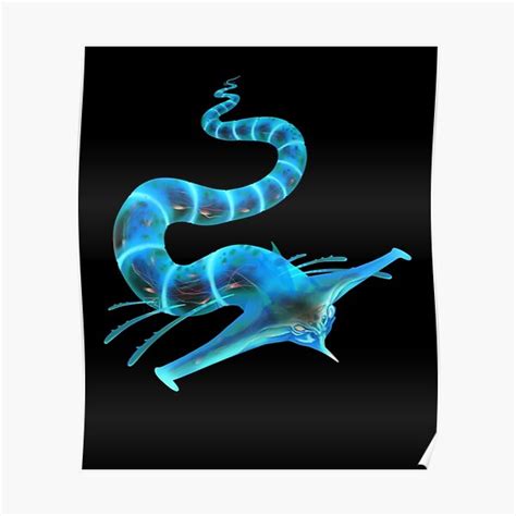 Subnautica Ghost Leviathan Poster For Sale By Aiyanasears Redbubble