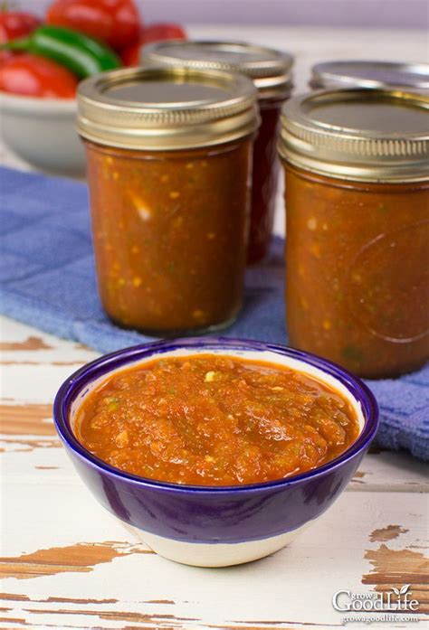 This Salsa Recipe For Canning Is Packed With Tomato Peppers Onions