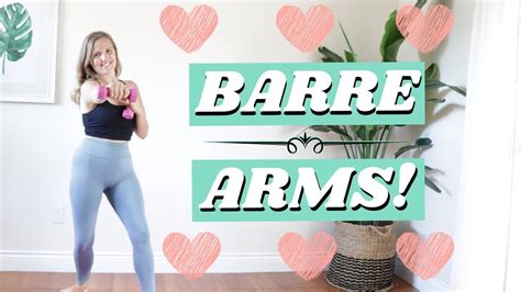 Quick Barre Arms 💪10 Minutes For Sculpted And Lean Arms 💕 Youtube