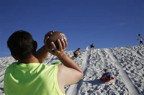 Photos The Creamy Sculpted Dunes Of White Sands National Monument Npr