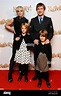 Martin Freeman, su esposa Amanda Abbington y sus hijas llegan al ...